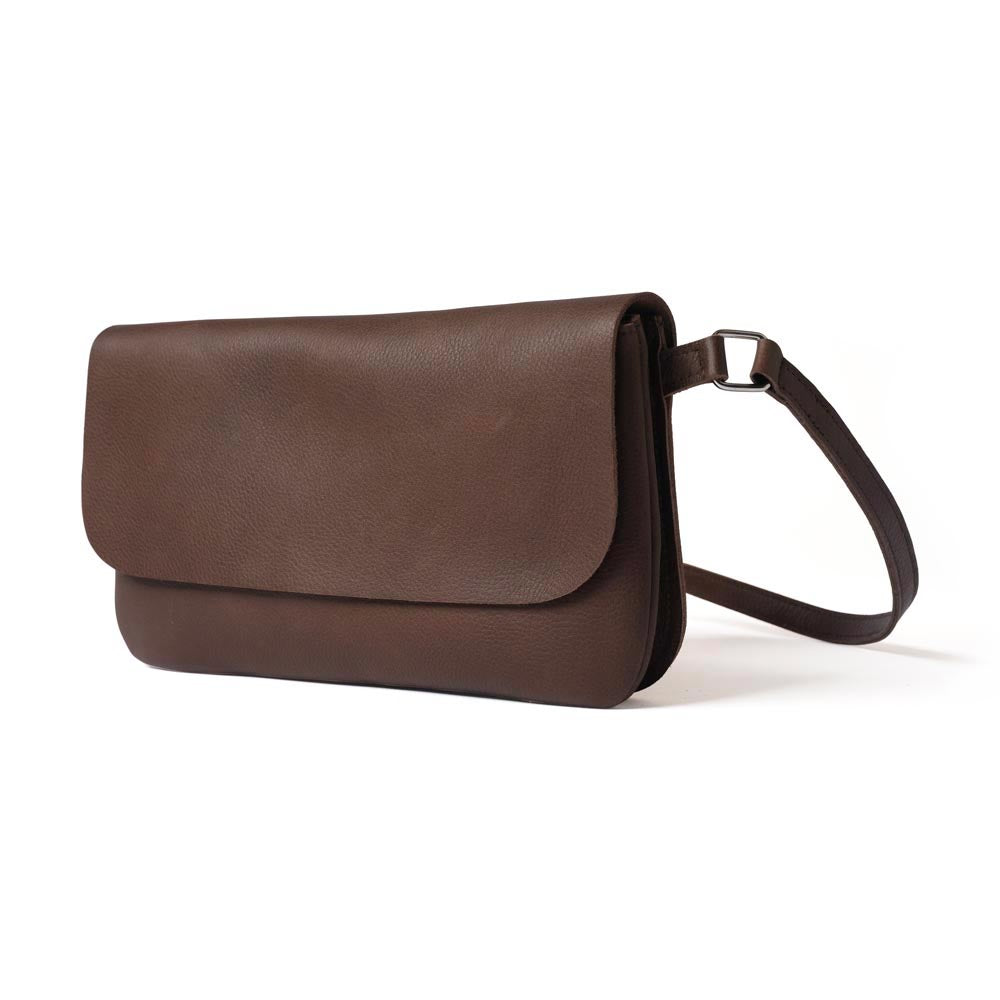 Double Up - Dark Brown used look