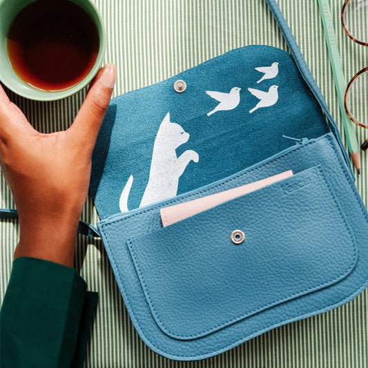 Cat Chase - Painters Blue