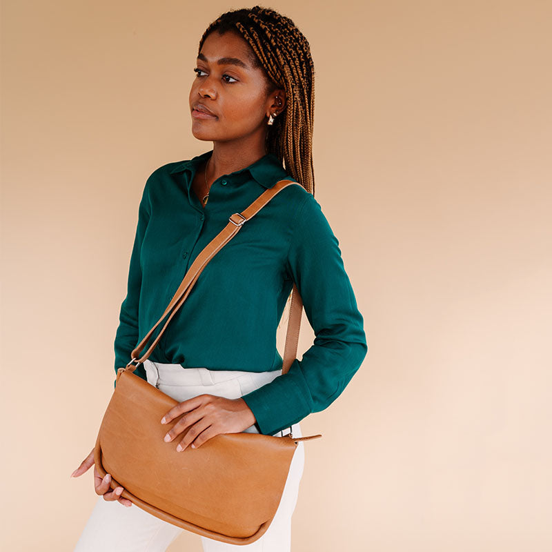 Plant Sitter - Cognac used look