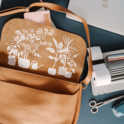 Plant Sitter - Cognac used look