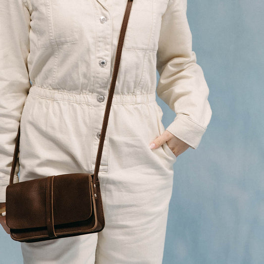 Lunch Break - Dark Brown used look